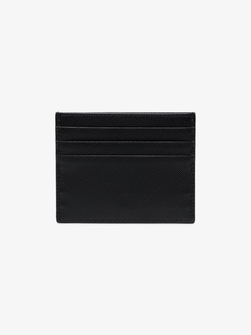 Black Leather Card Holder