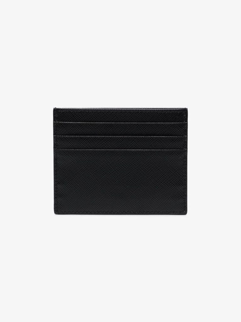 Black Leather Card Holder