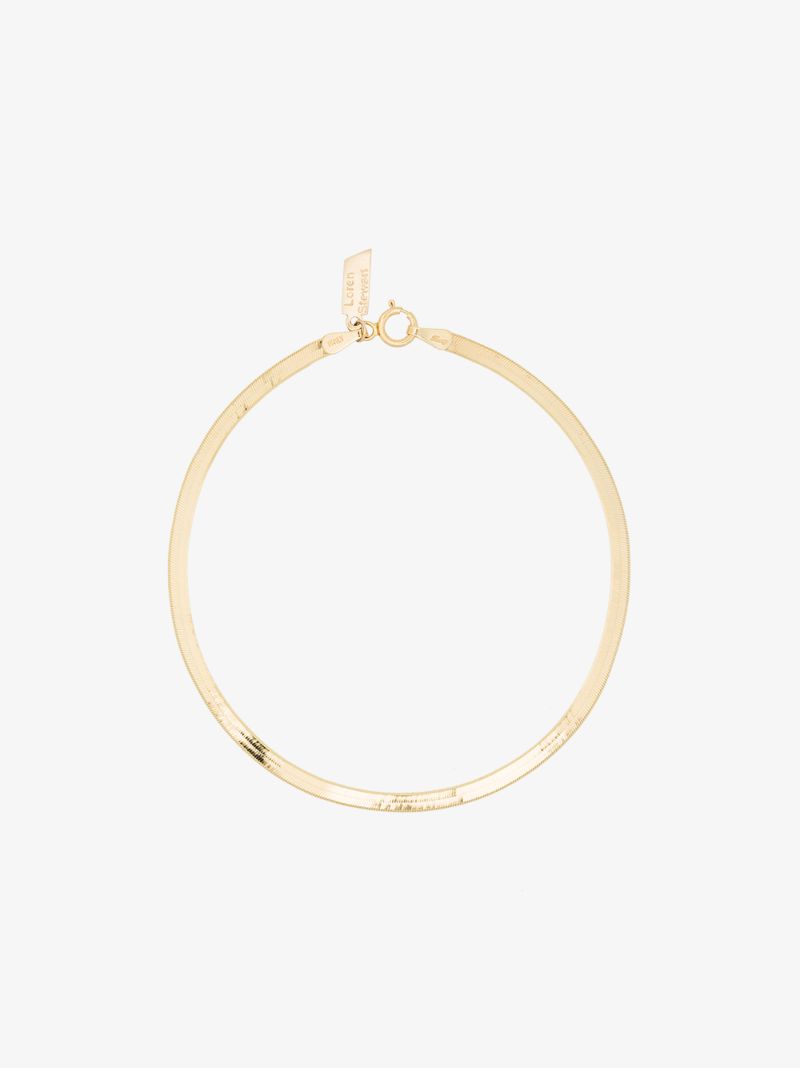 Herringbone 10kt Yellow Gold Bracelet