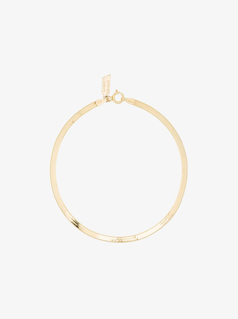 Herringbone 10kt Yellow Gold Bracelet