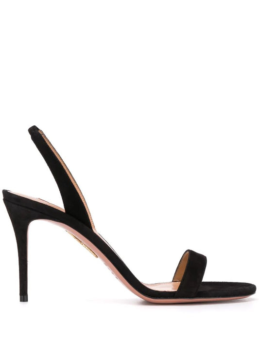 So Nude Mid-heel Sandals