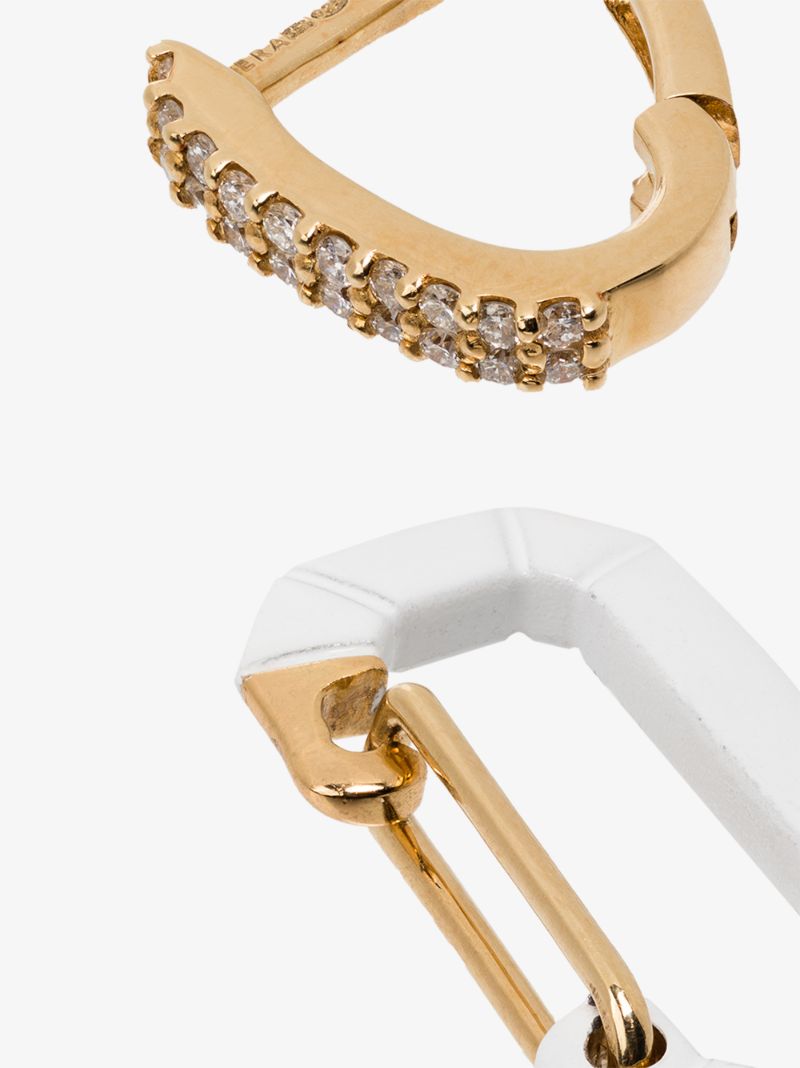 18k Yellow Gold Chiara Small Diamond Earring