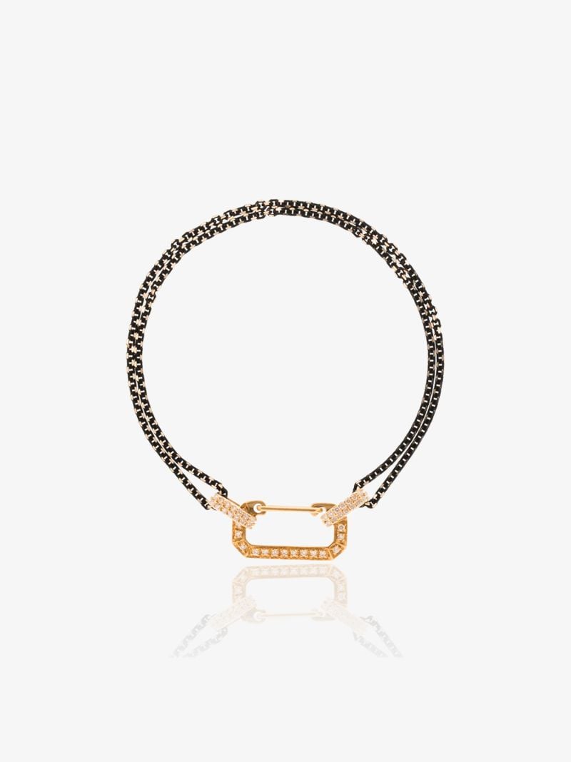 18k Yellow Gold Lucy Diamond Bracelet