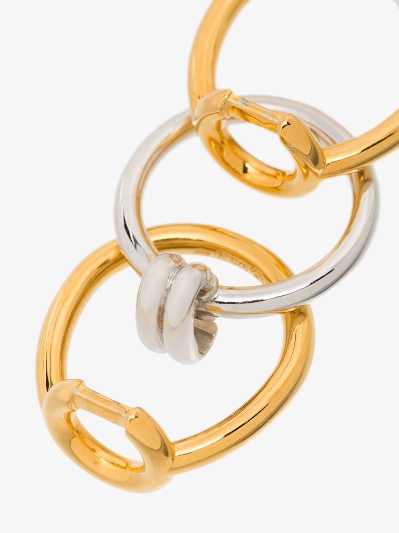 Sterling Silver Tryptich Triple Ring