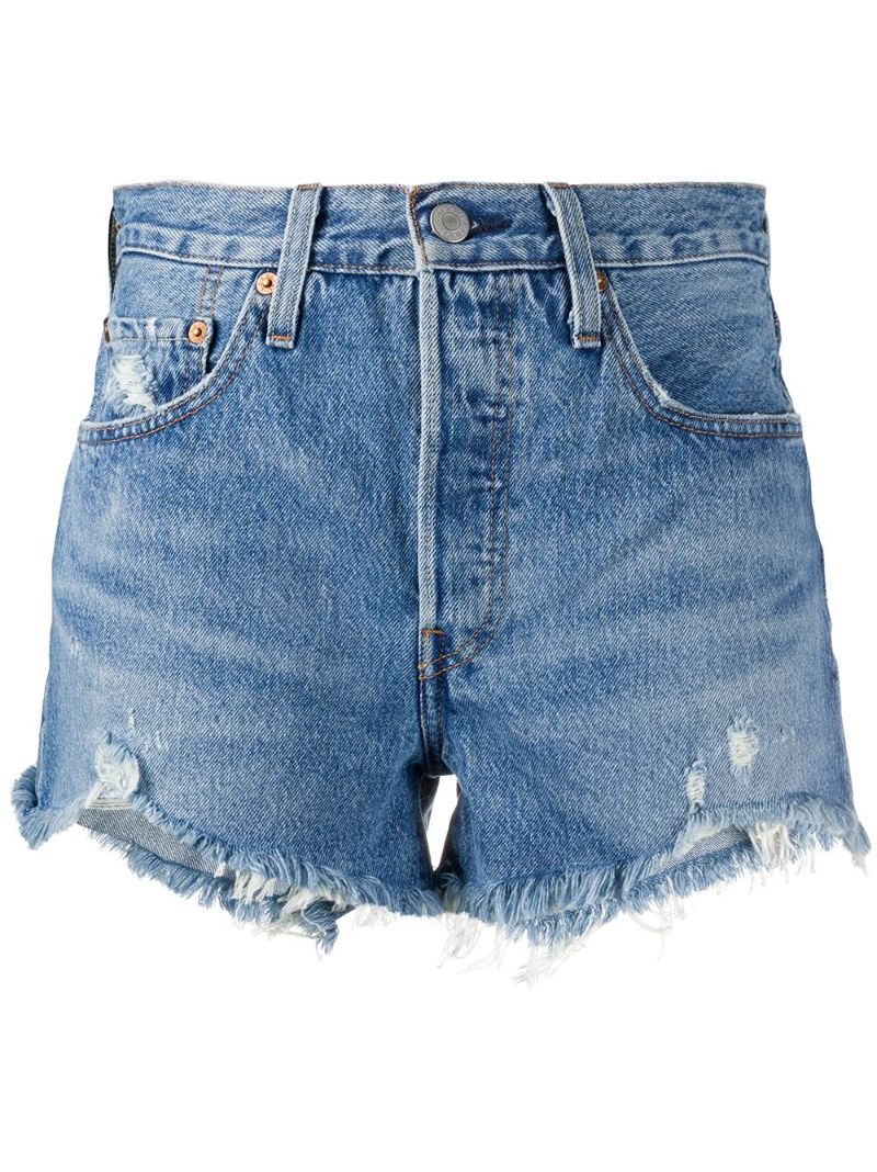 Blue 501 Original Shorts