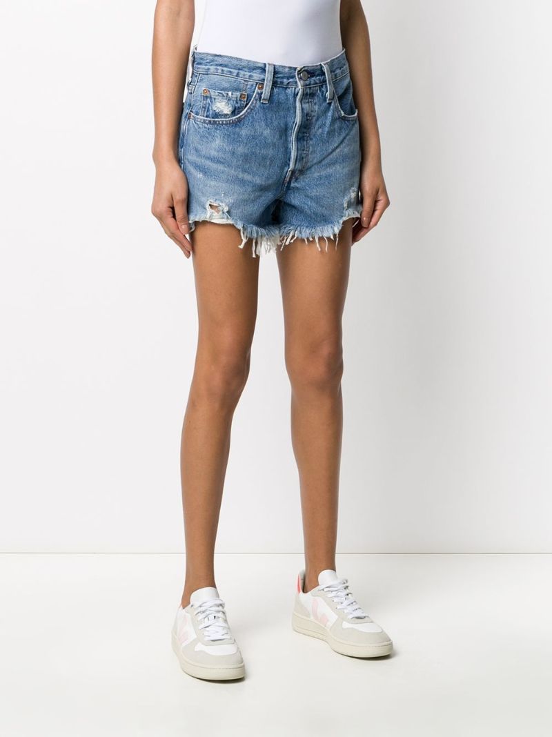 Blue 501 Original Shorts
