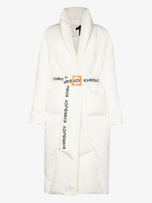 Robe Belted Puffer Coat