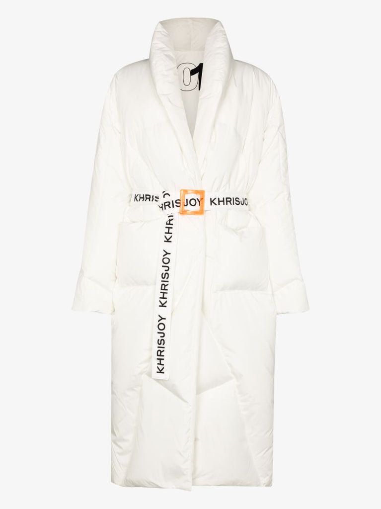Robe Belted Puffer Coat