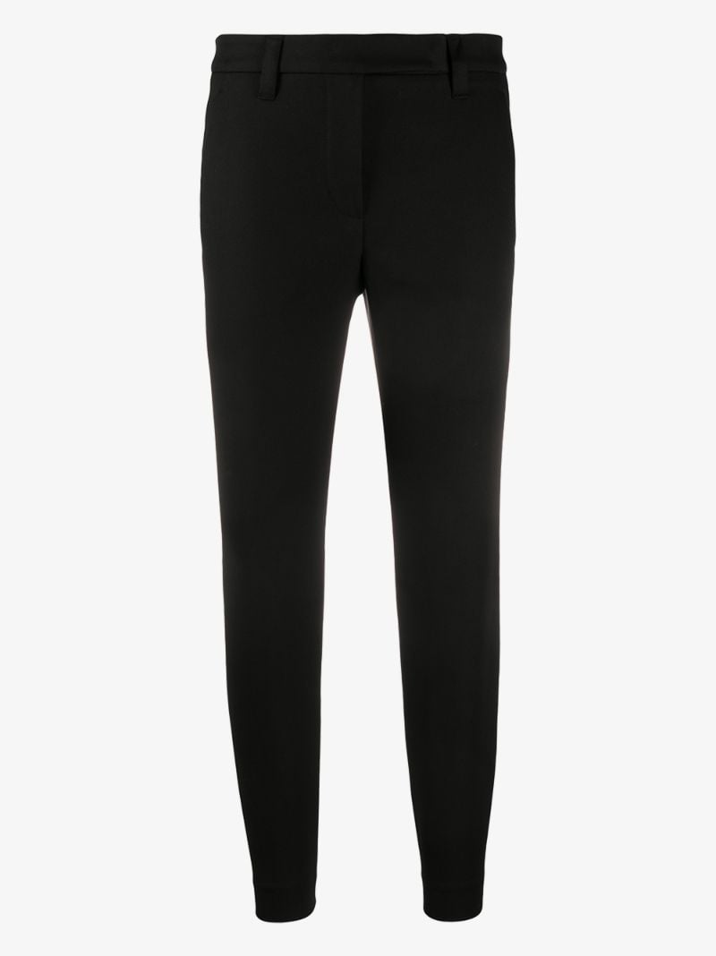 Slim Leg Cropped Trousers