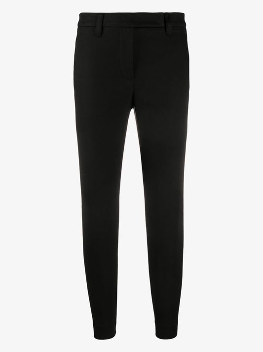 Slim Leg Cropped Trousers
