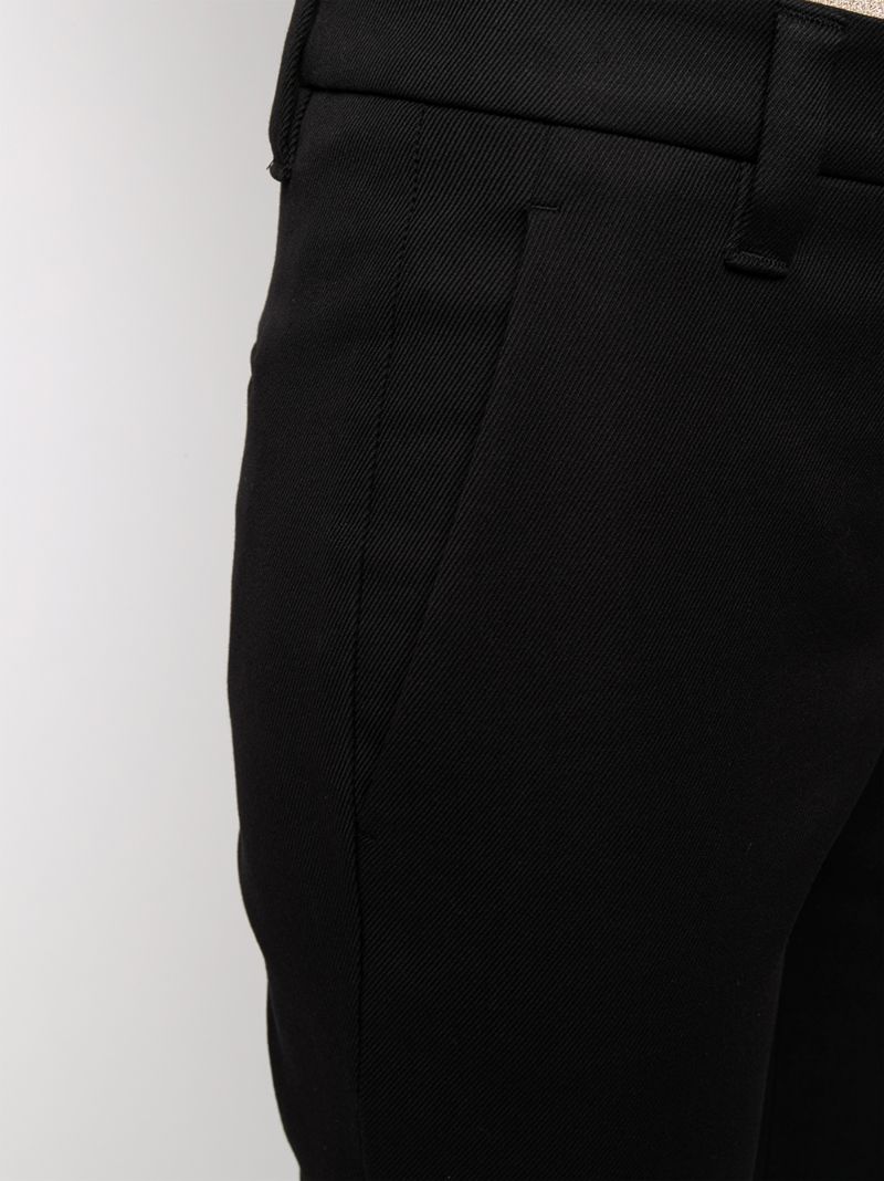 Slim Leg Cropped Trousers