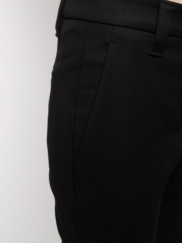 Slim Leg Cropped Trousers