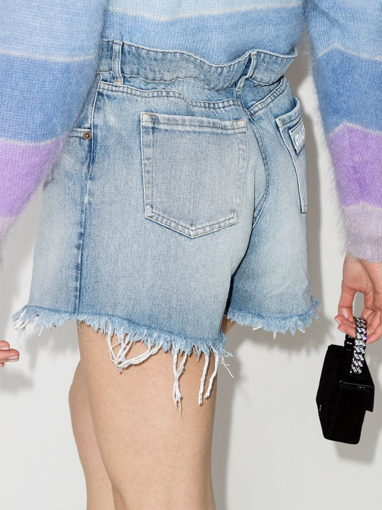 High Waist Denim Shorts