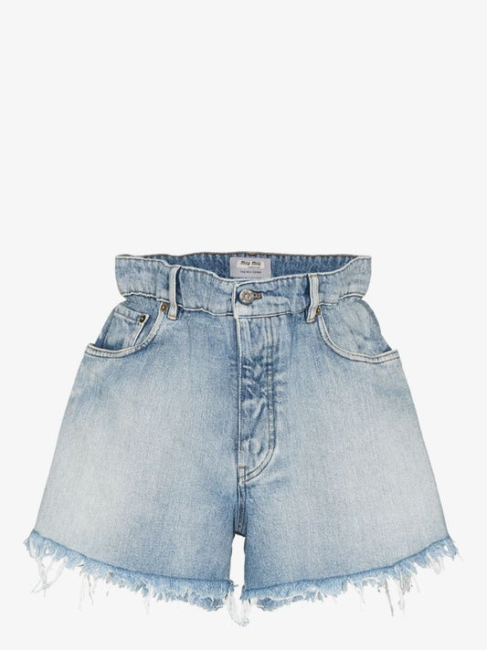High Waist Denim Shorts