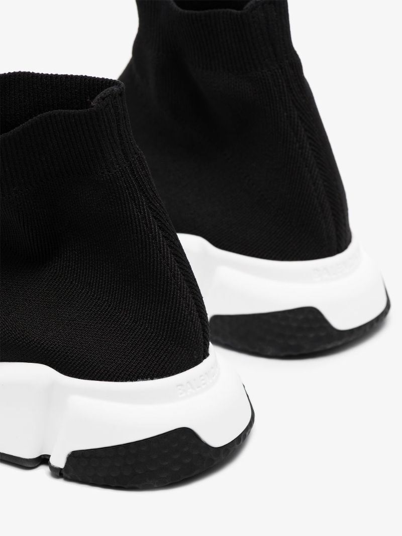 Black Speed Sock Sneakers