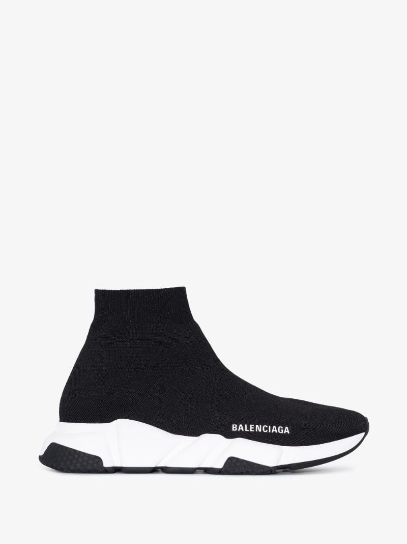 Black Speed Sock Sneakers