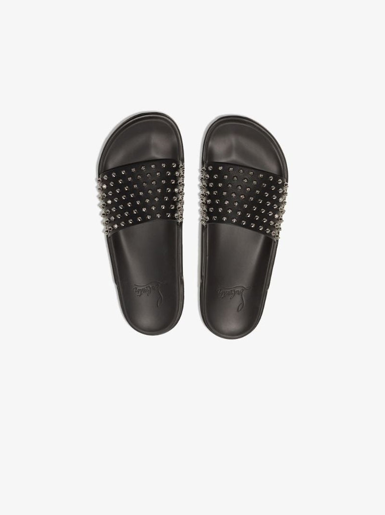 Black Pool Fun Studded Slides