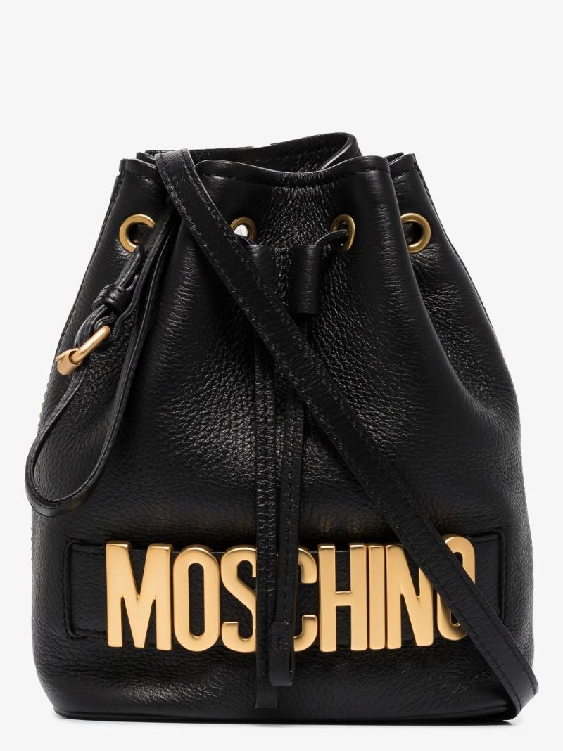 Mini Logo Plaque Bucket Bag