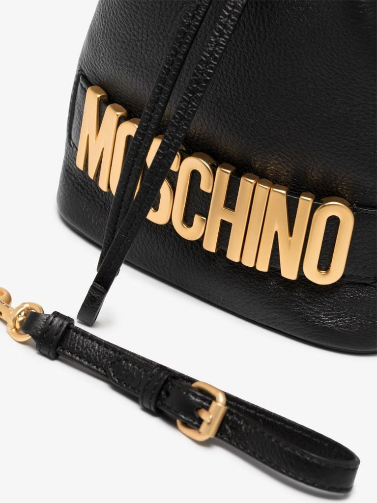 Mini Logo Plaque Bucket Bag