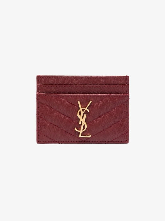 Monogram Quilted Cardholder
