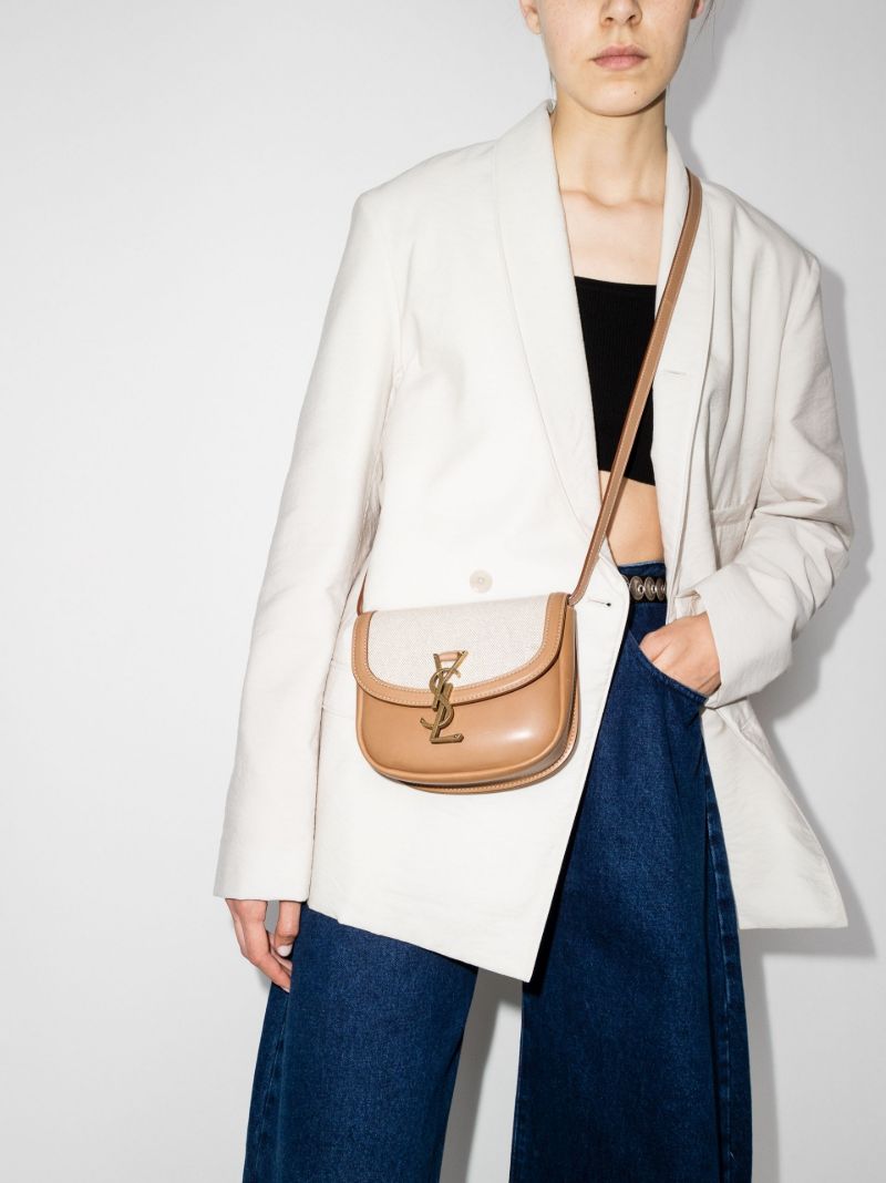 Neutral Kaia Small Leather Shoulder Bag
