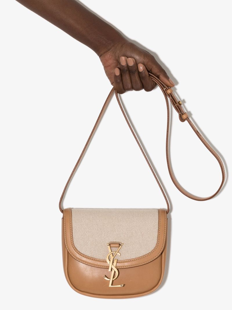Neutral Kaia Small Leather Shoulder Bag