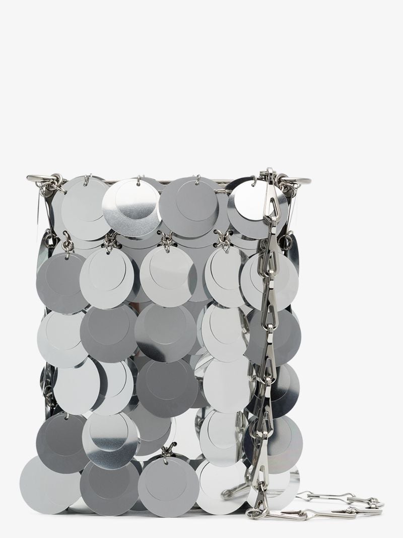 Silver Iconic 1969 Sparkle Mini Bag