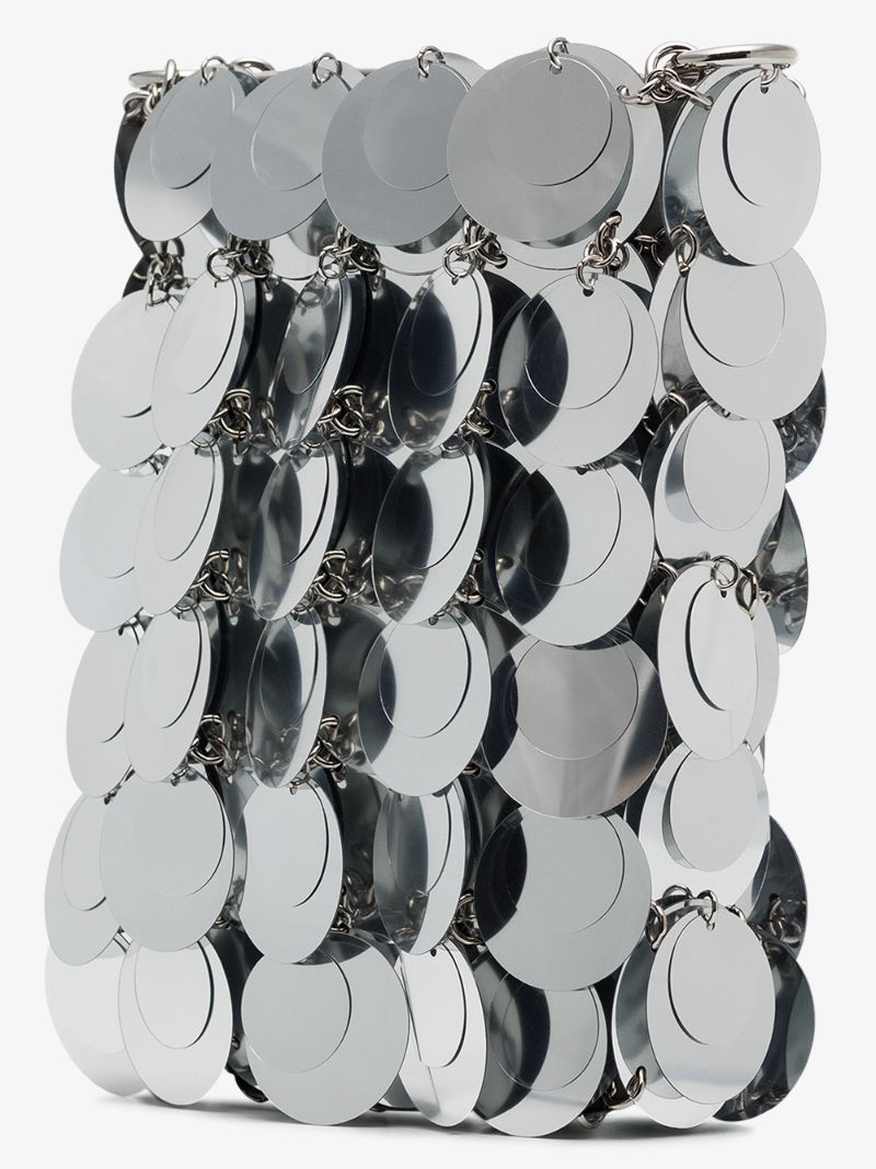 Silver Iconic 1969 Sparkle Mini Bag