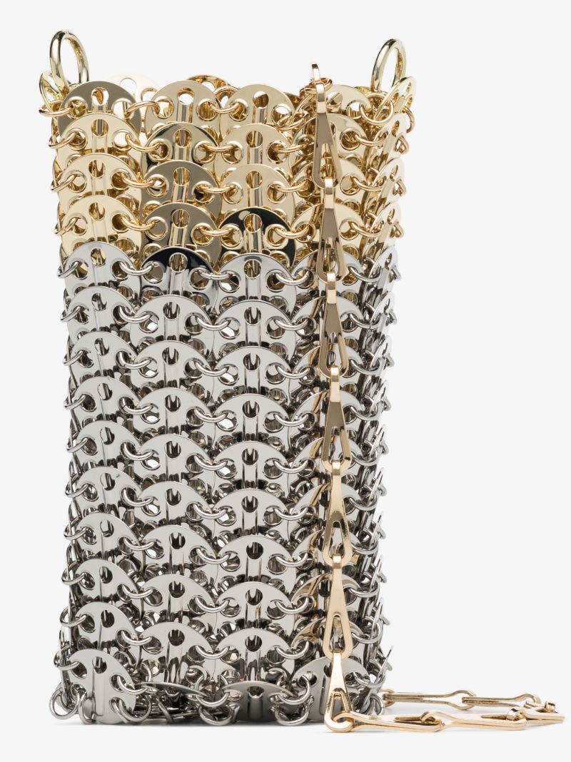 Gold Tone and Silver Tone 1969 Iconic Mini Bag