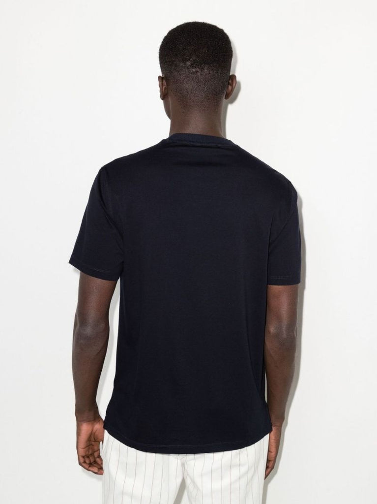 Embroidered Logo Cotton T-shirt