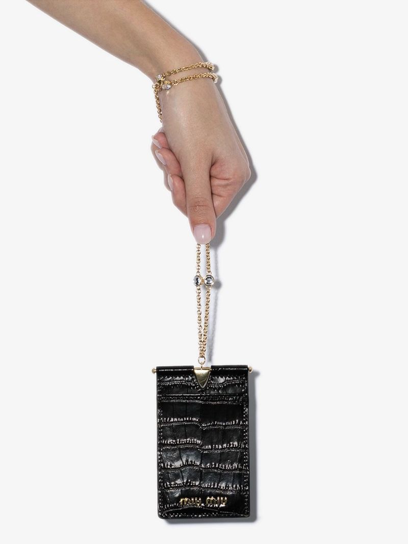 Black St. Cocco Leather Mini Bag