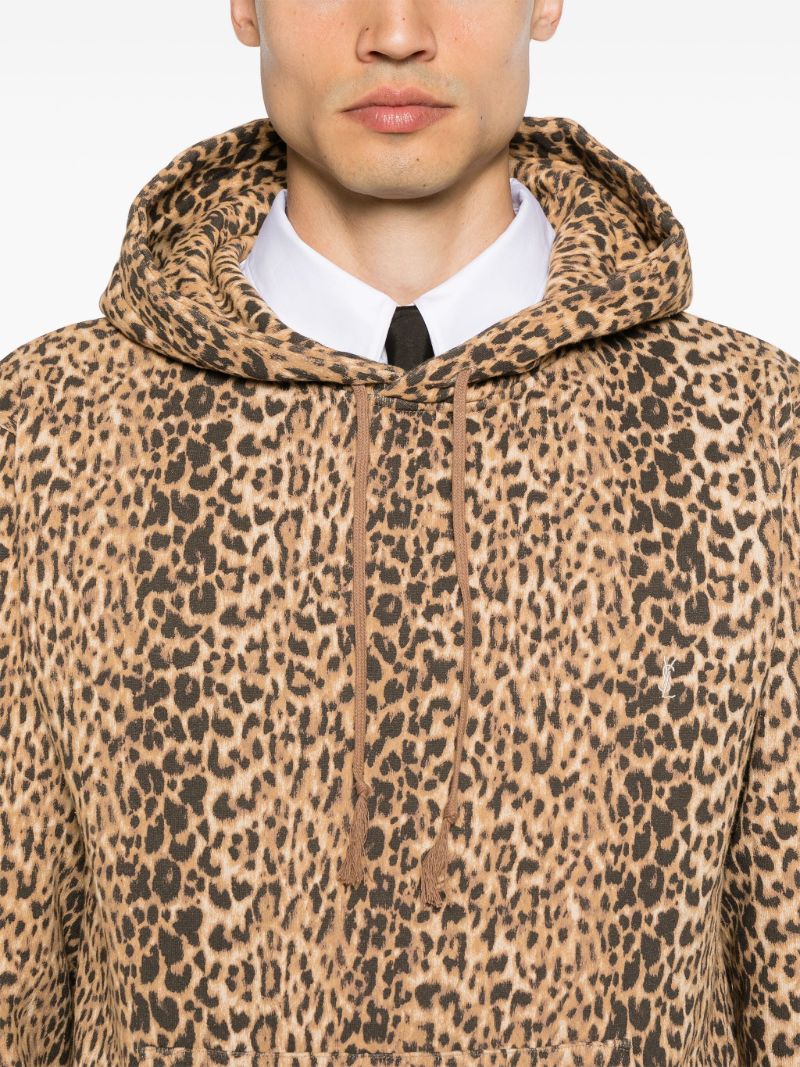 Leopard Print Hoodie