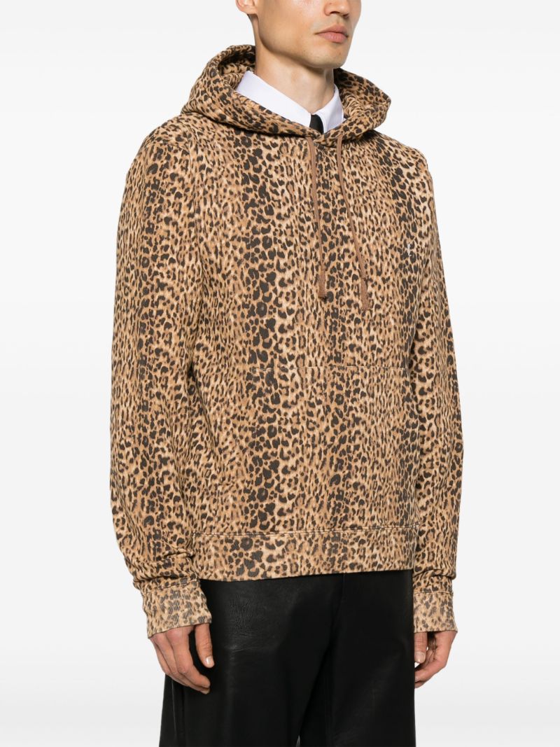 Leopard Print Hoodie