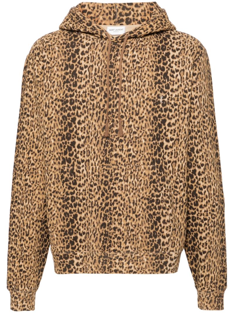 Leopard Print Hoodie