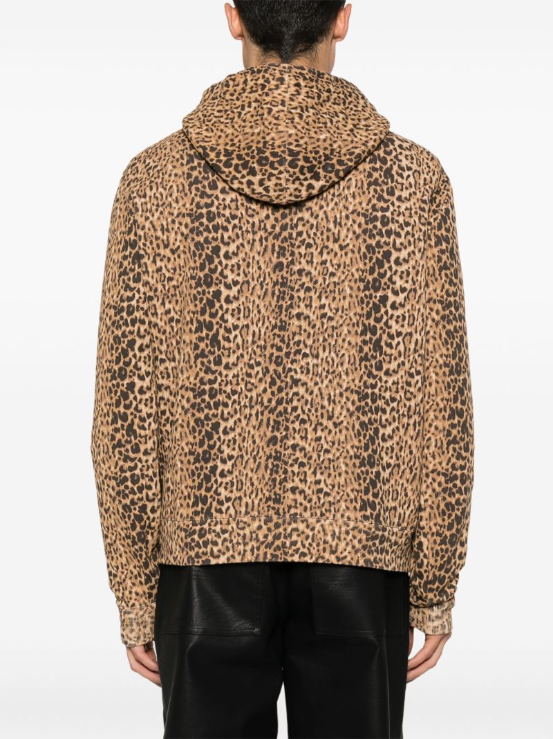 Leopard Print Hoodie