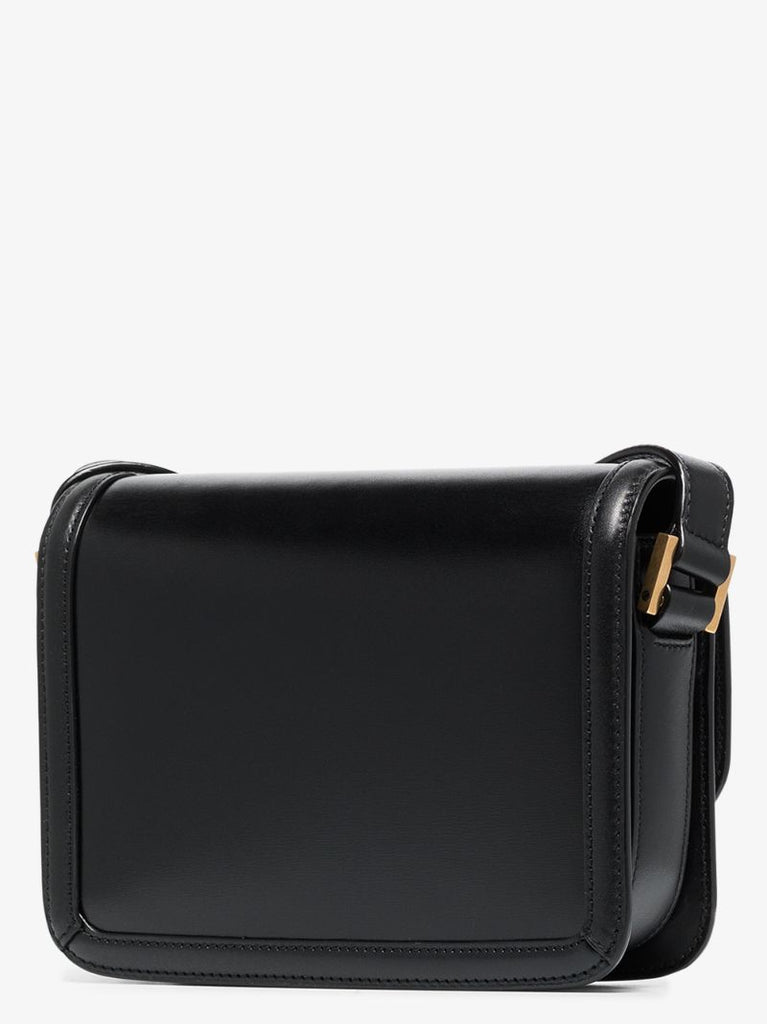 Black Solferino Small Leather Cross Body Bag
