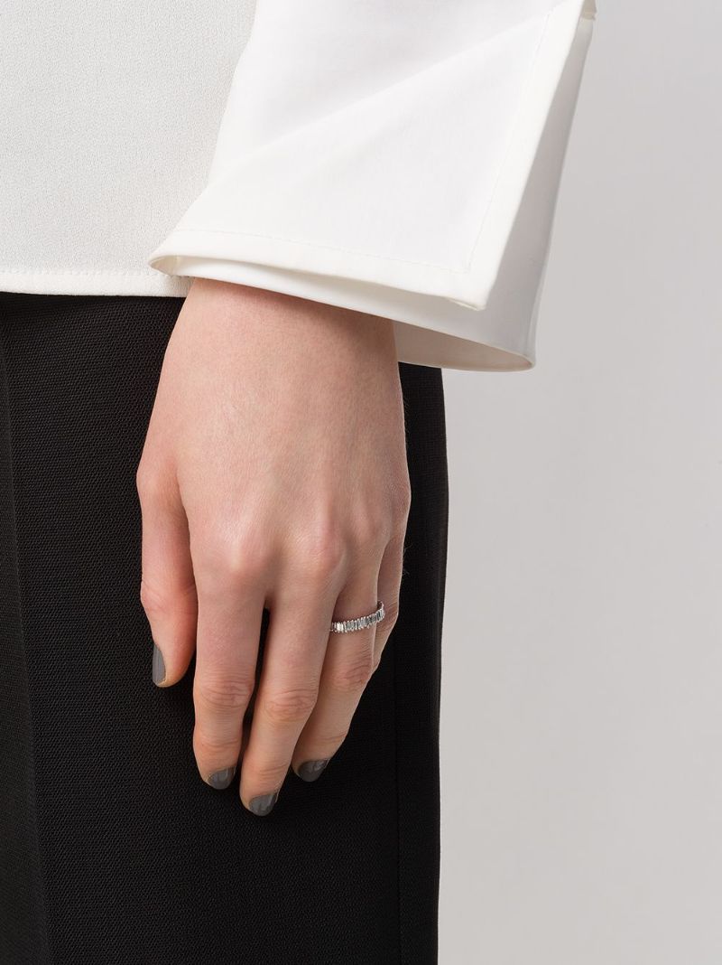 18k White Gold Classic Diamond Ring