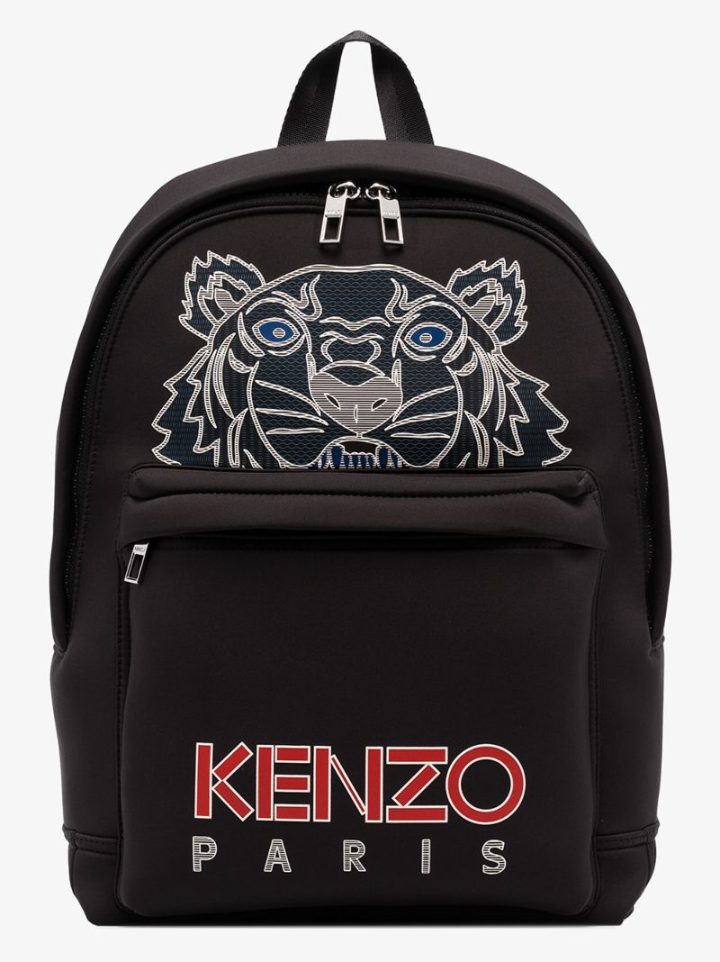 Black Tiger Logo Backpack