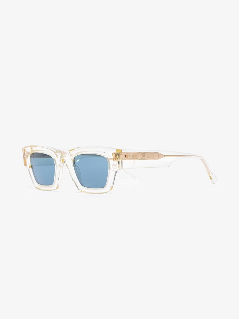 Gold Tone Villette Square Sunglasses