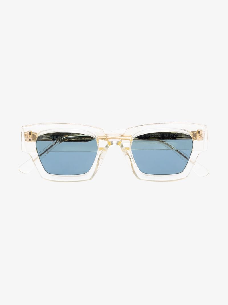 Gold Tone Villette Square Sunglasses