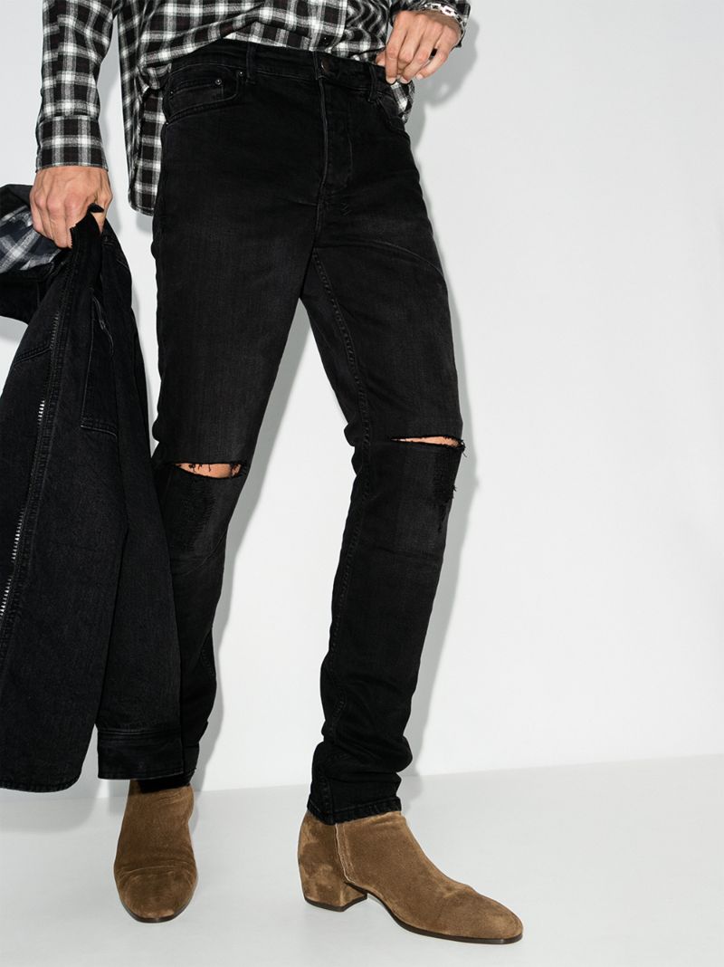 Chitch Krow Krushed Slim Fit Jeans