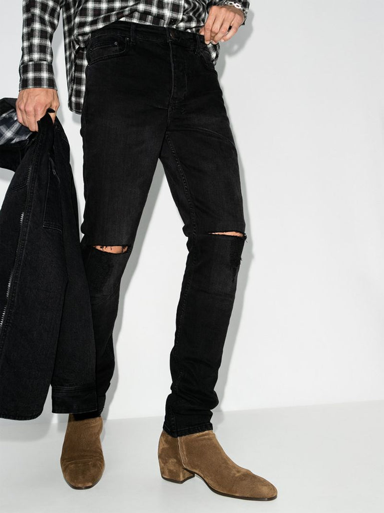 Chitch Krow Krushed Slim Fit Jeans