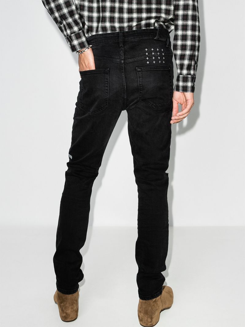 Chitch Krow Krushed Slim Fit Jeans