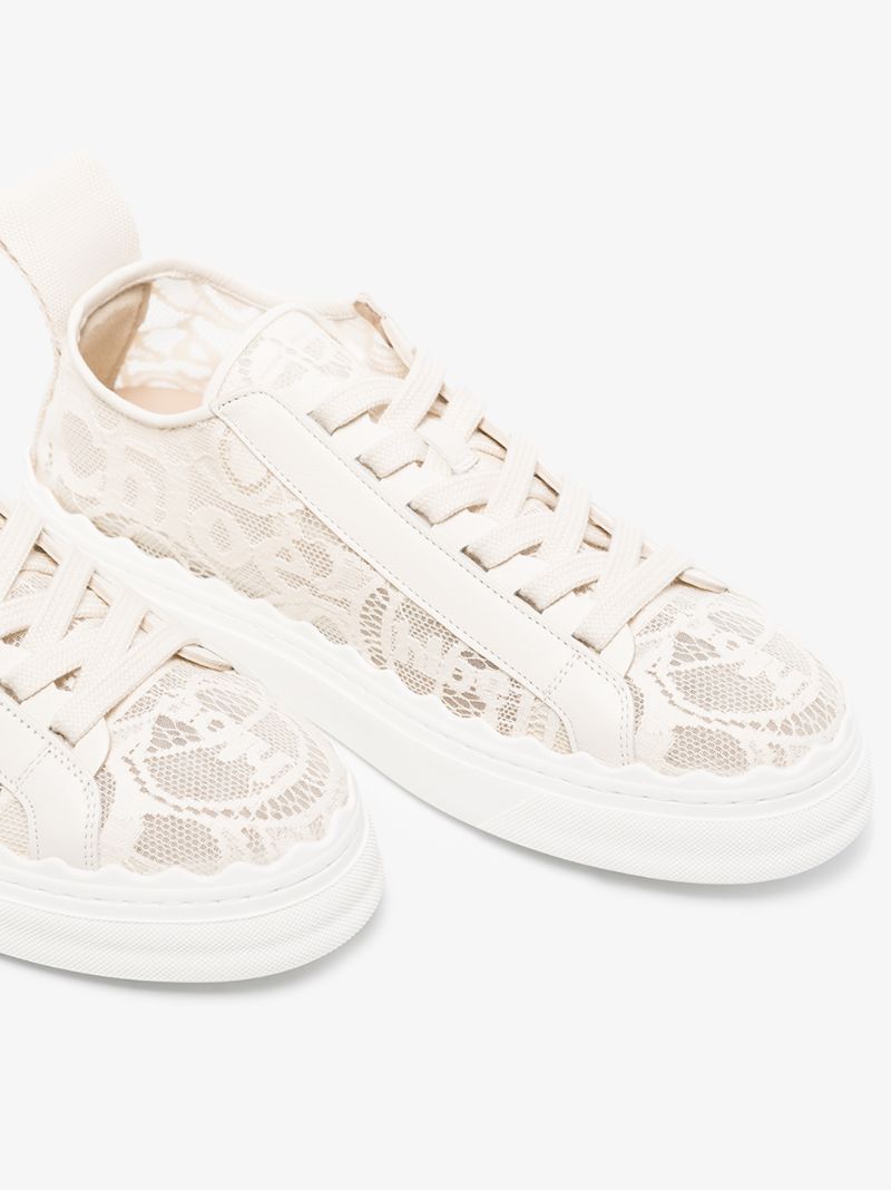 Neutral Lauren Lace Sneakers