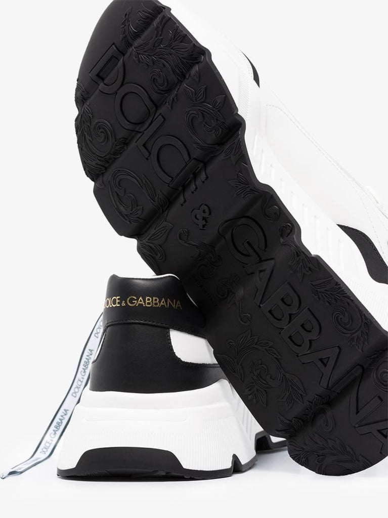 White Daymaster Leather Sneakers