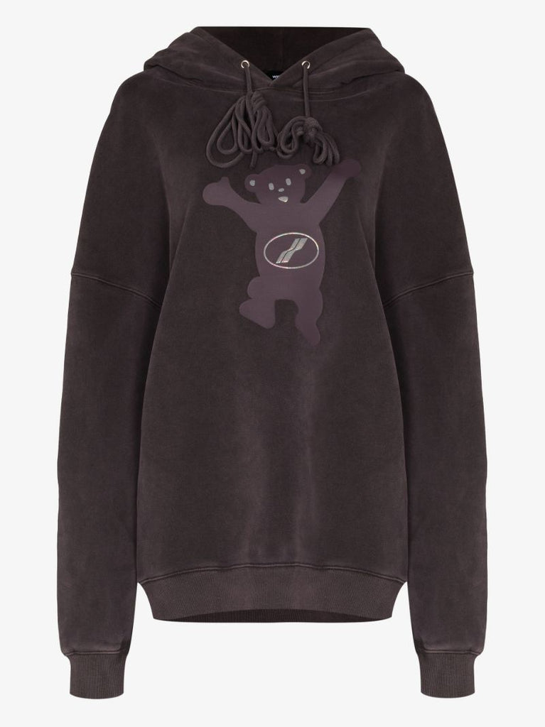 Teddy Print Hoodie