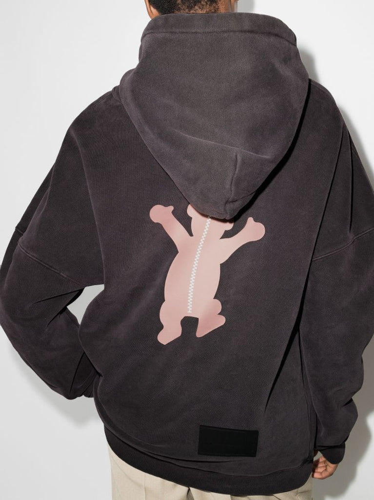 Teddy Print Hoodie