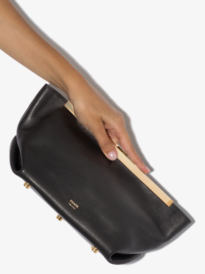 The Aimee Leather Clutch Bag