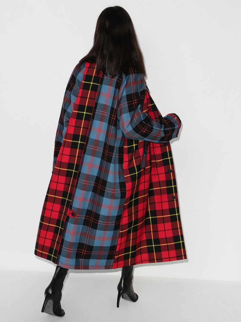 X Browns 50 Doctors Mac Tartan Coat