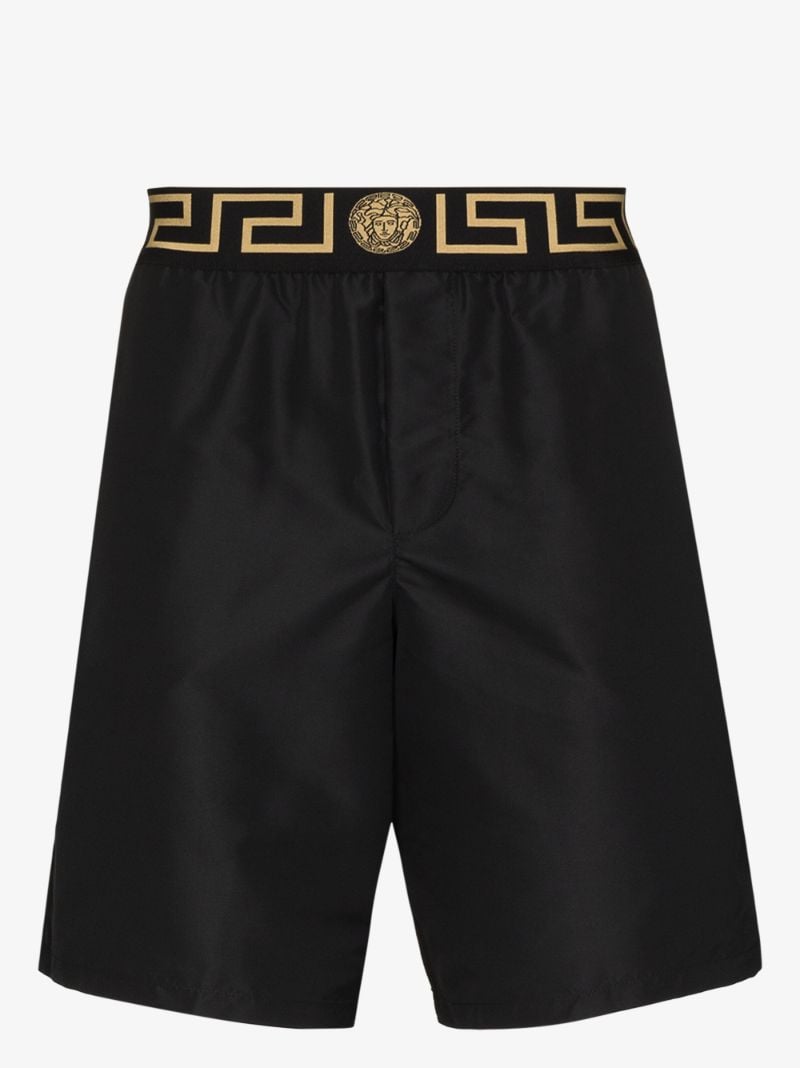 Greca Border swim shorts